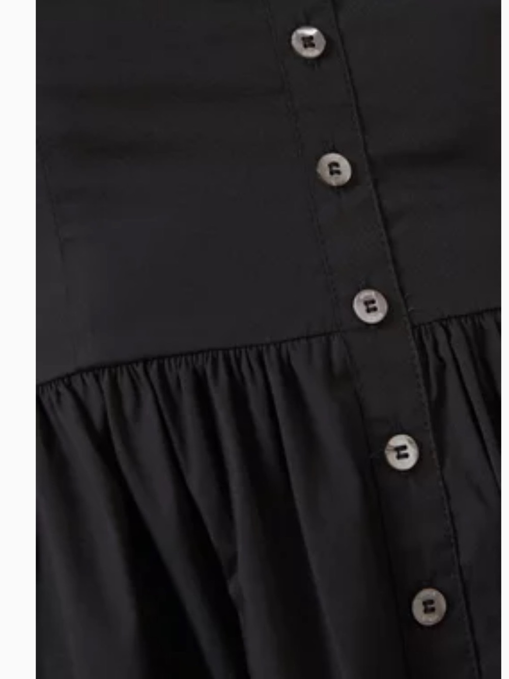 STAUD Elroy Midi Dress in Cotton Poplin - Picture 4 of 11